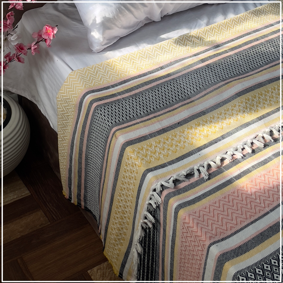 كوفرتة منسوج قطن 100% هاندميد