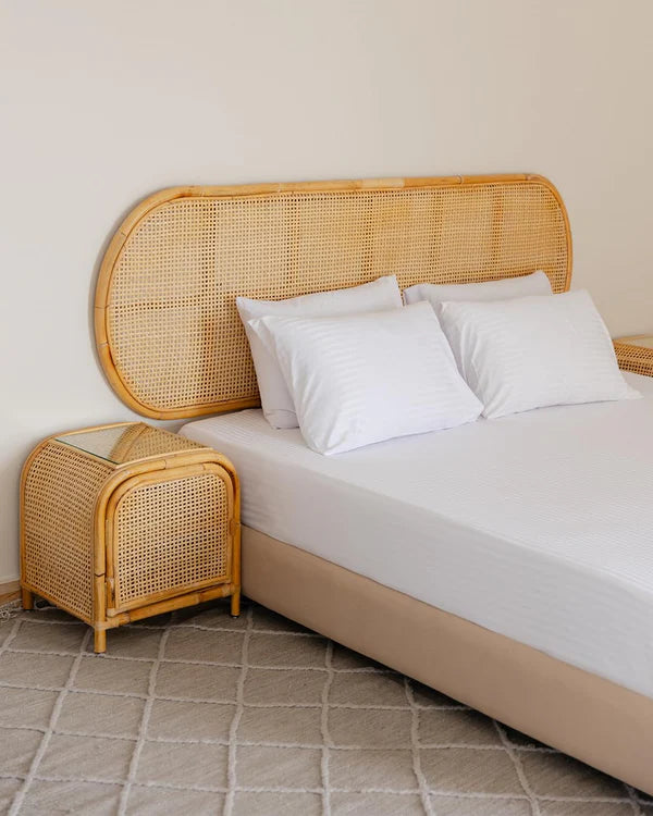 ملايه فندقيه قطن استرايب قطن 100%