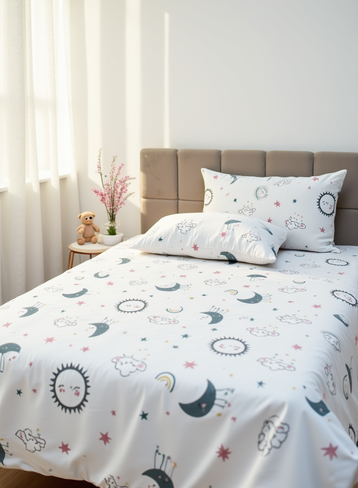 طقم ملاية أطفال 3 قطع star night