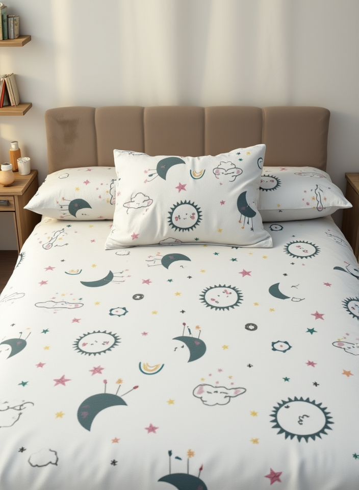 طقم ملاية أطفال 3 قطع star night