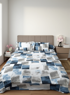 ملاية سرير – قطن ناعم 100% -Squares