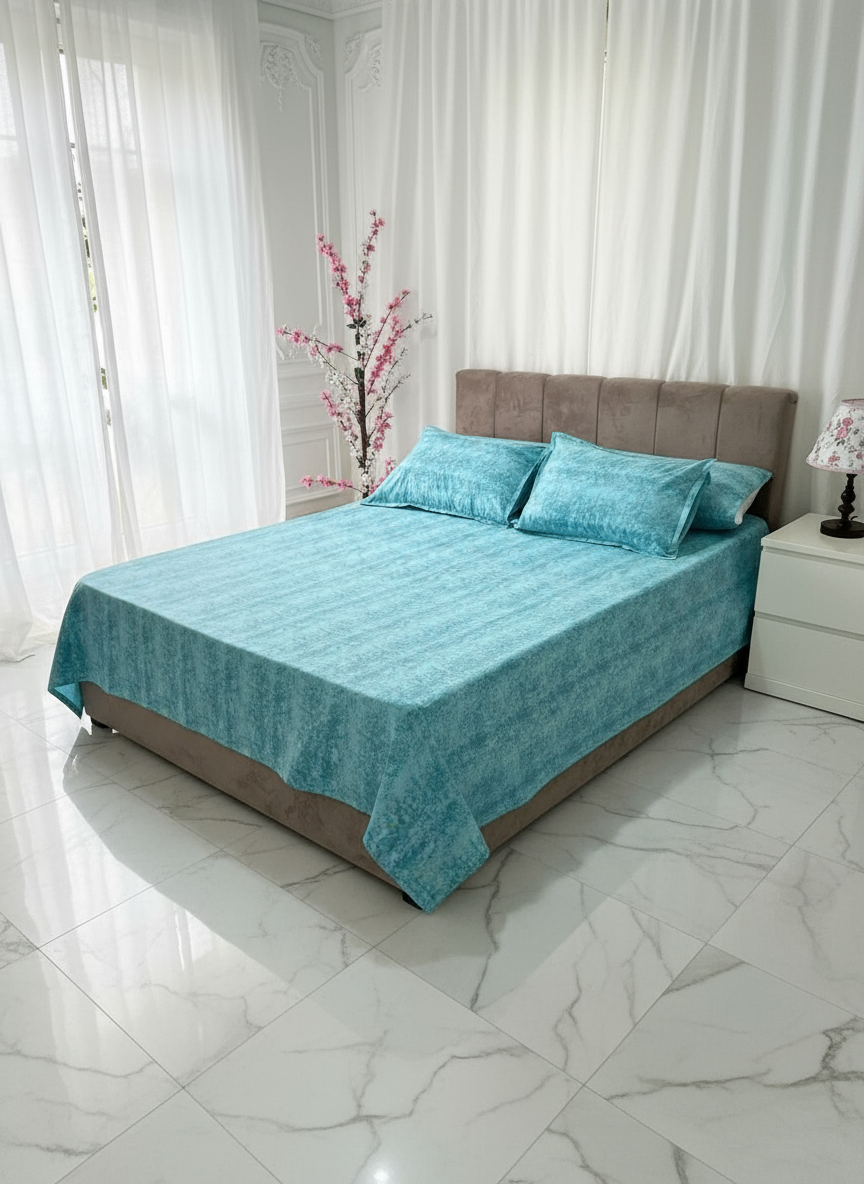ملاية سرير – قطن ناعم 100% -hash