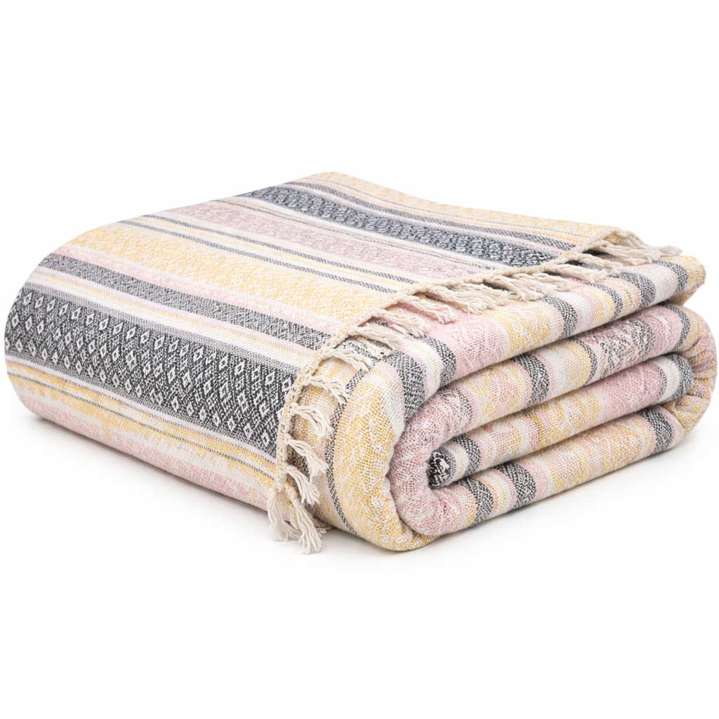 كوفرتة منسوج قطن 100% هاندميد